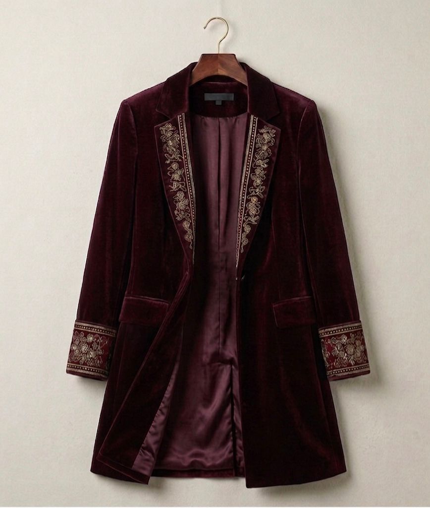 Elise™ | Velvet Statement Blazer — Final Edit