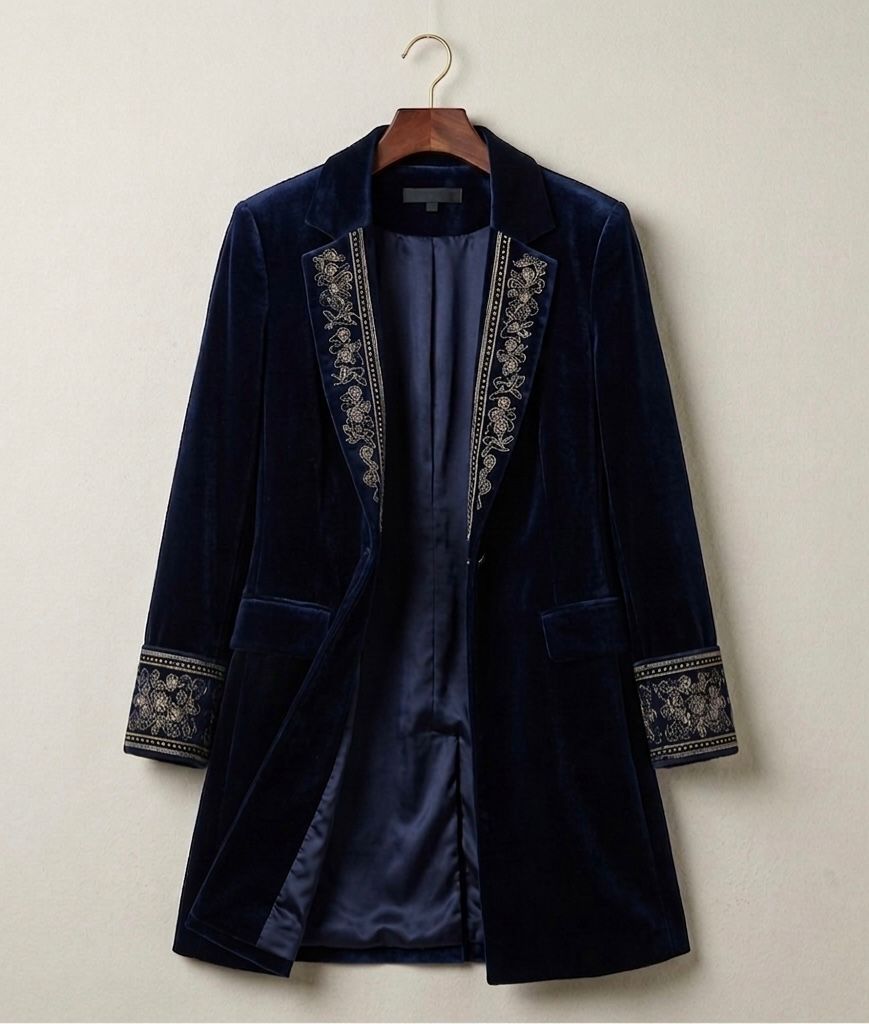 Elise™ | Velvet Statement Blazer — Final Edit