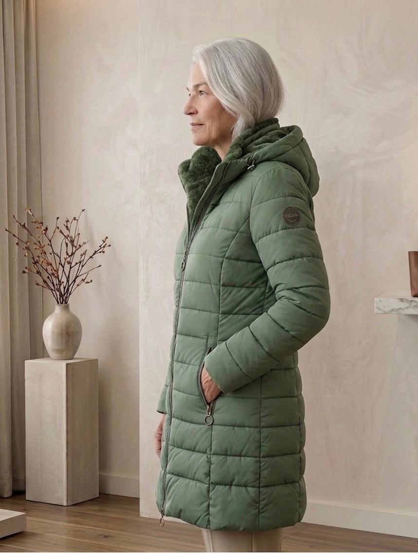 Olivia™ | Quilted A-Line Winter Coat — Final Edit