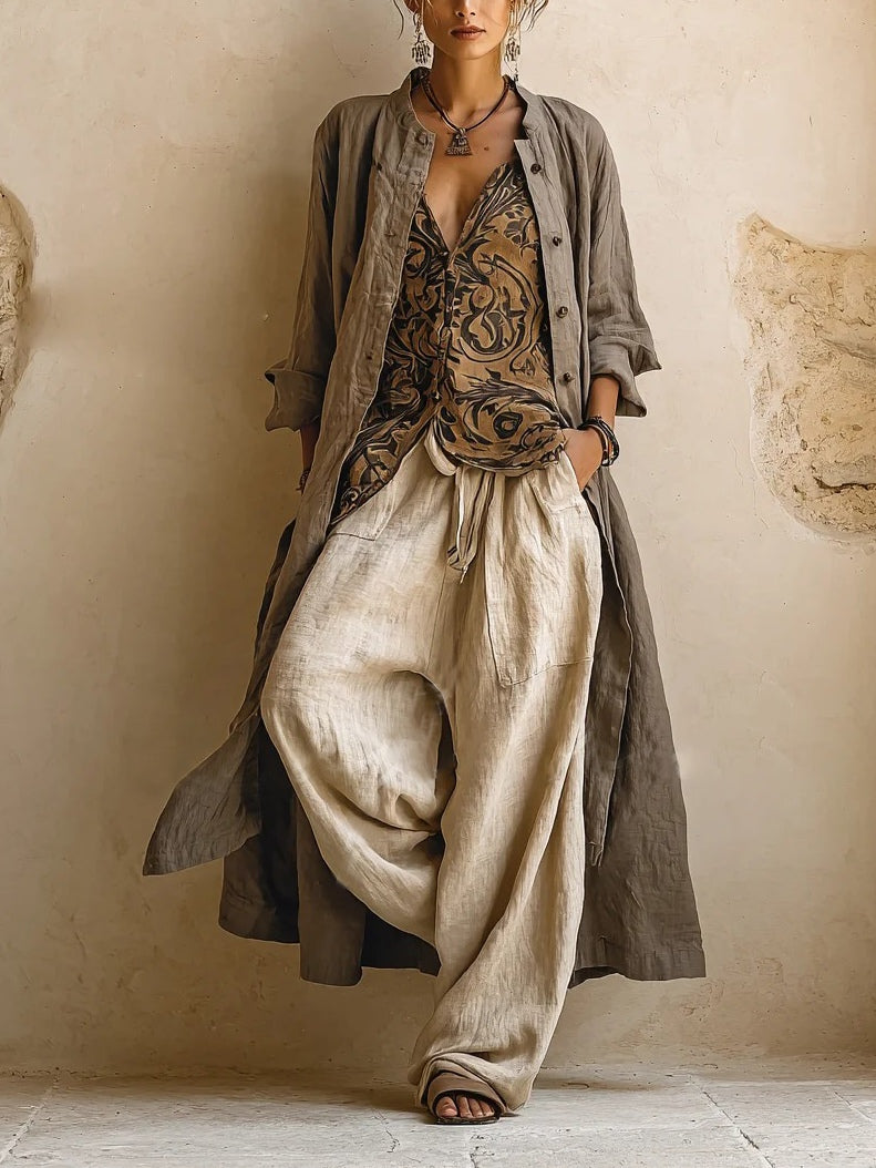 Wanderlight 3-Piece Linen Set