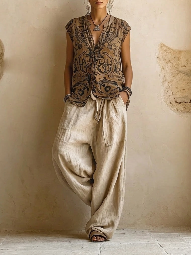 Wanderlight 3-Piece Linen Set
