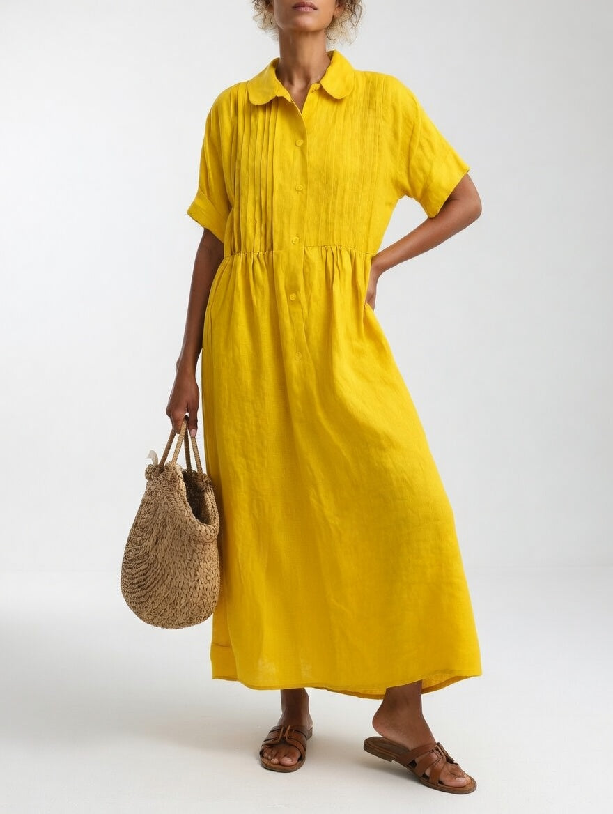 Lysandra™ — Effortless Summer Shirt Dress