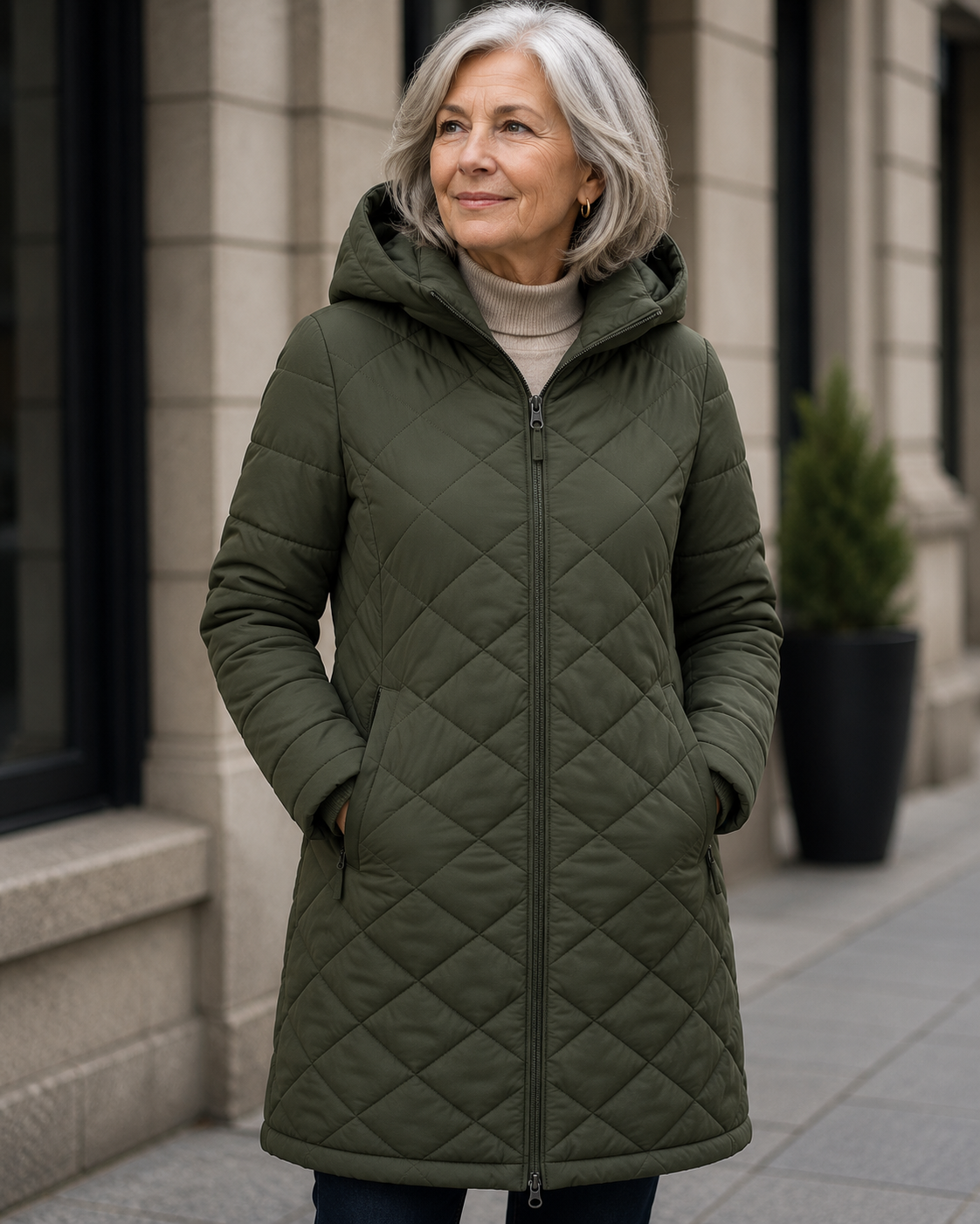 Evelyn™ | Quilted Comfort Winter Coat