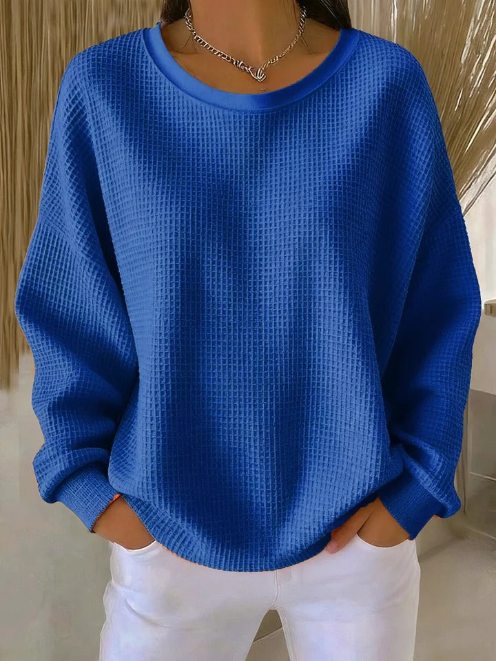 Victoria Madison™ | Sweater with a Wide Collar