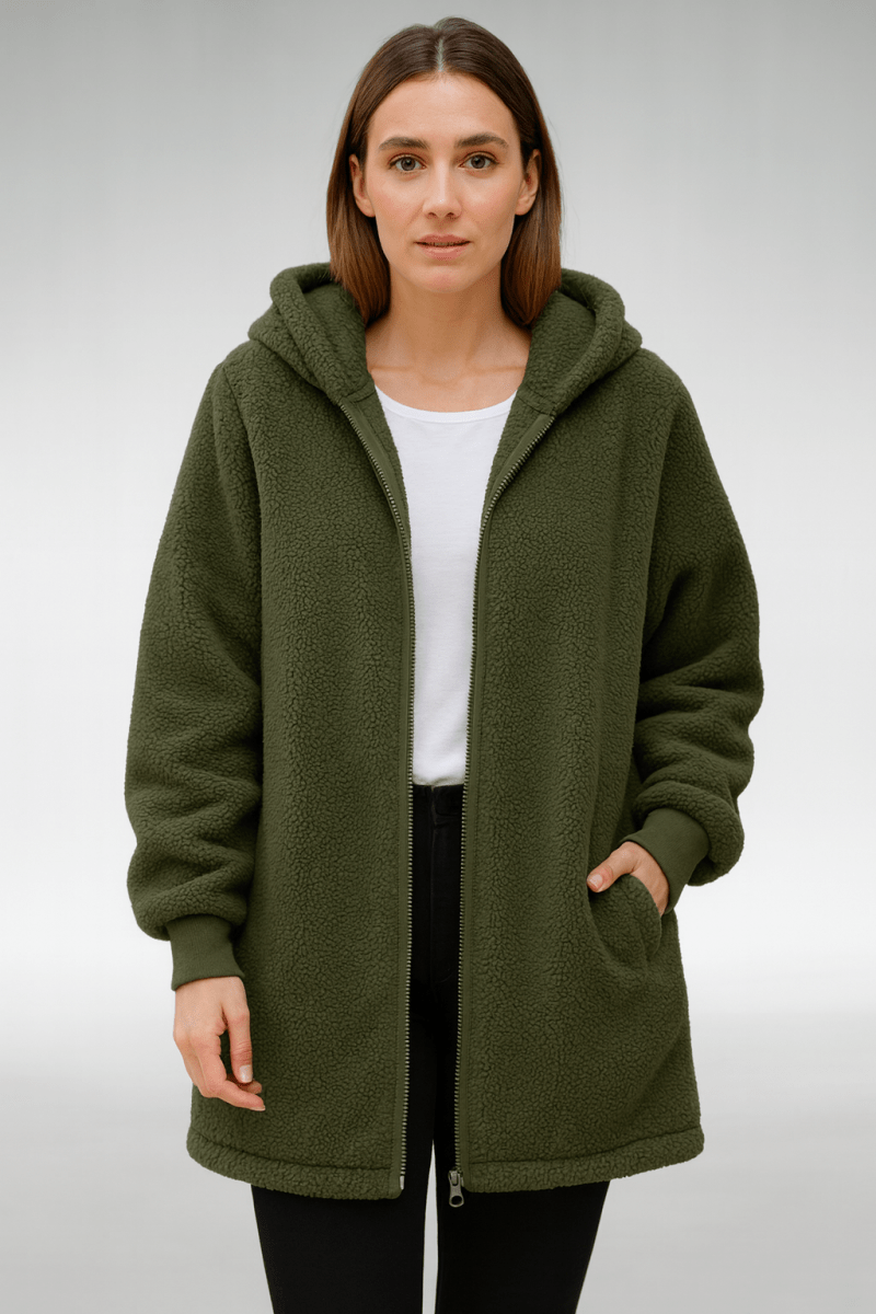 Jane | Ultra Comfy Teddy Coat — Final Edit